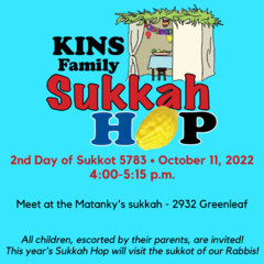Family Sukkah Hop